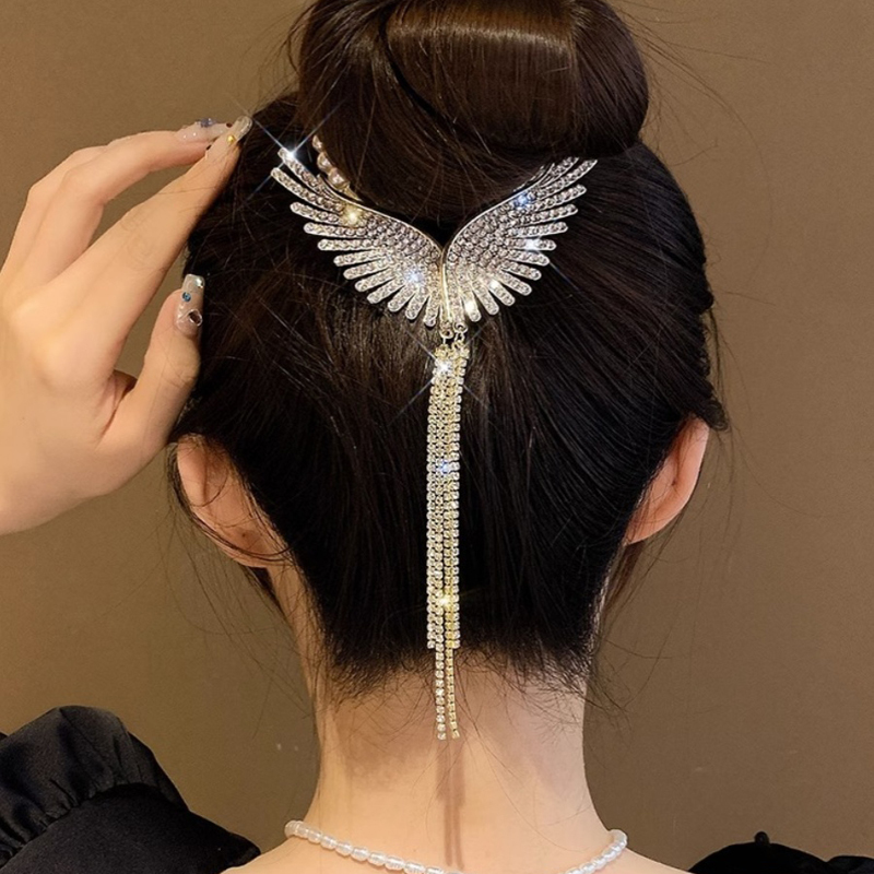 天使的翅膀高級感髮夾hair accessories供超齊全的髮飾類型選擇髮箍髮夾髮飾