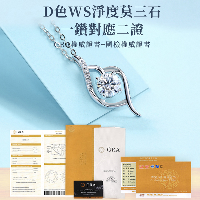 天使之眼 | 莫桑鑽項錬•禮物推薦