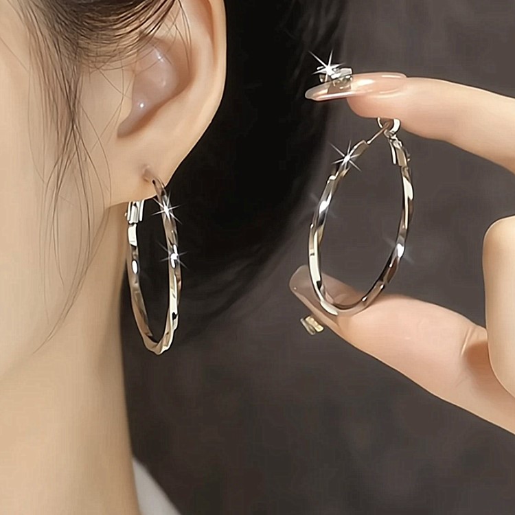 新款時尚氣質大耳圈