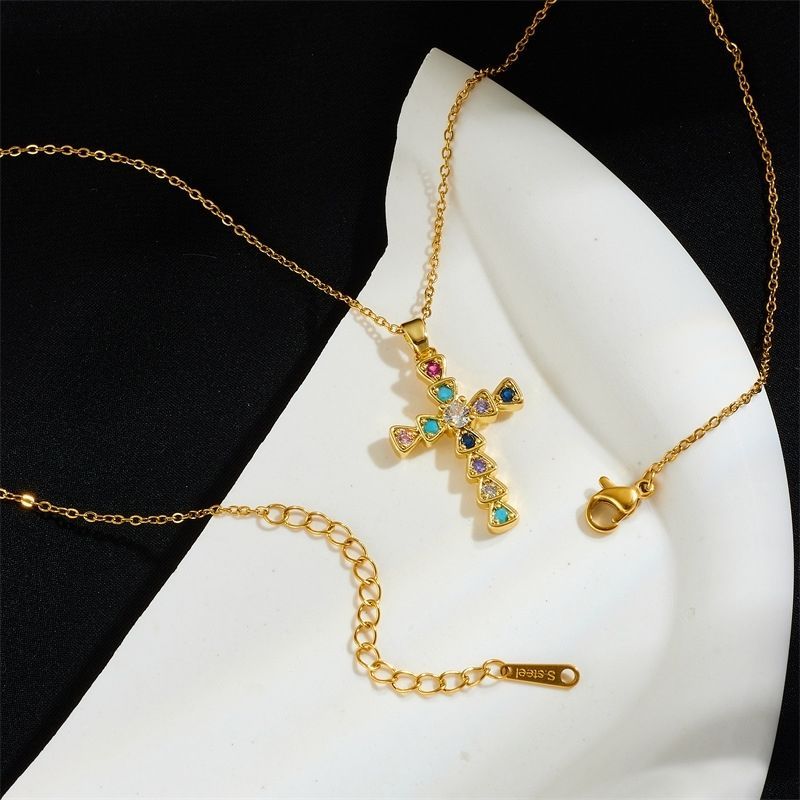 Cross Necklace • 輕奢鋯石項鍊 (男女同款)