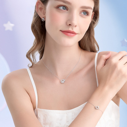 HelloKitty項錬凱蒂貓S925純銀手錬
