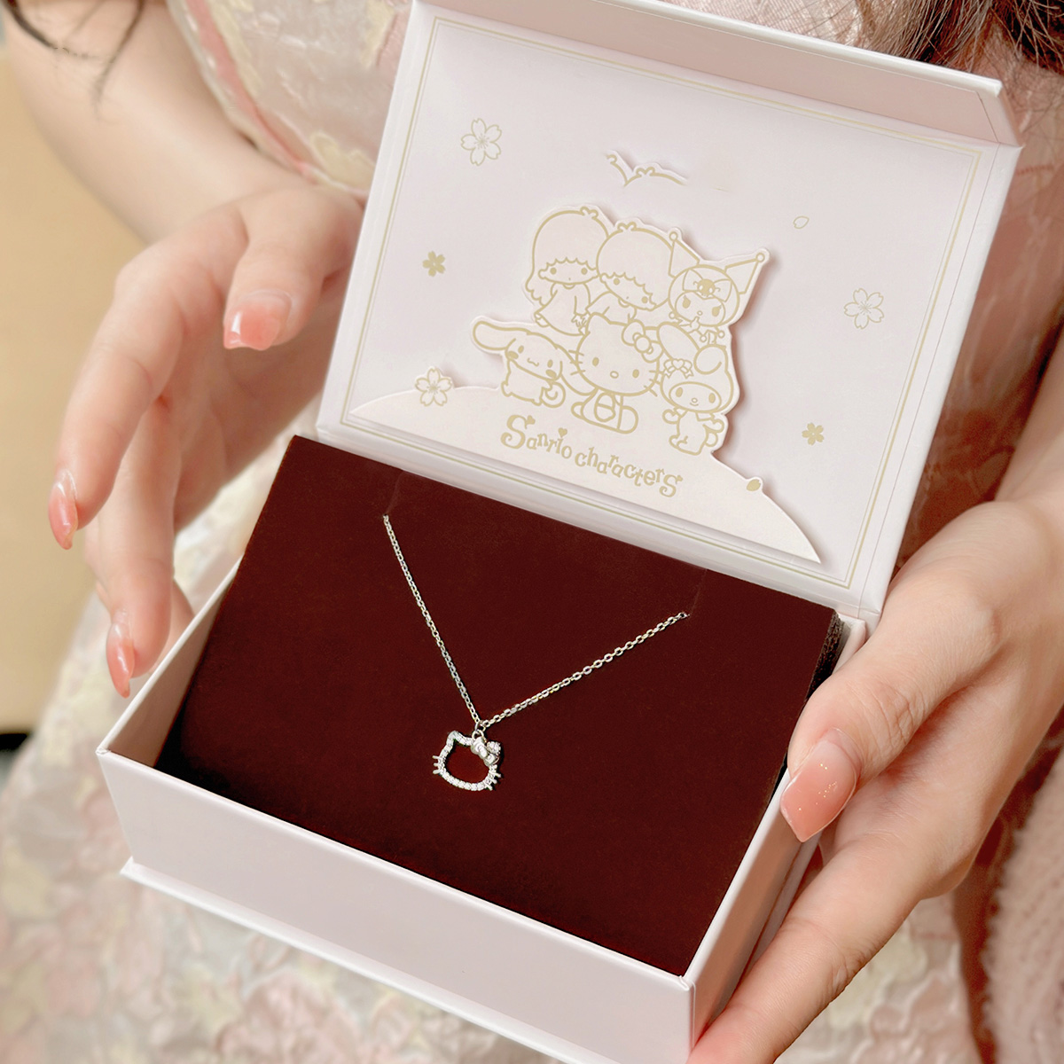 HelloKitty S925純銀項錬