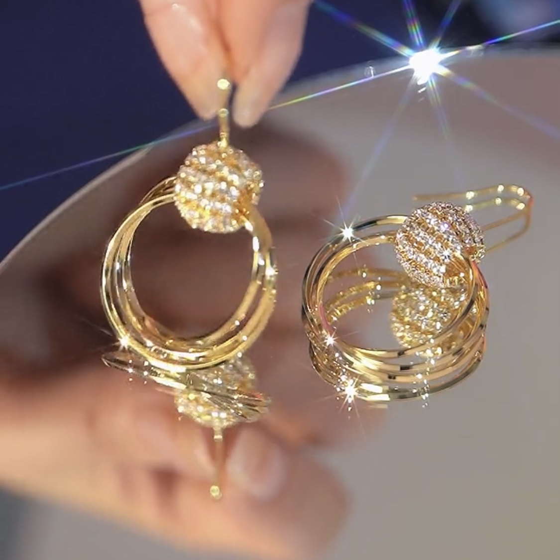 氣質大耳圈 顯瘦耳環