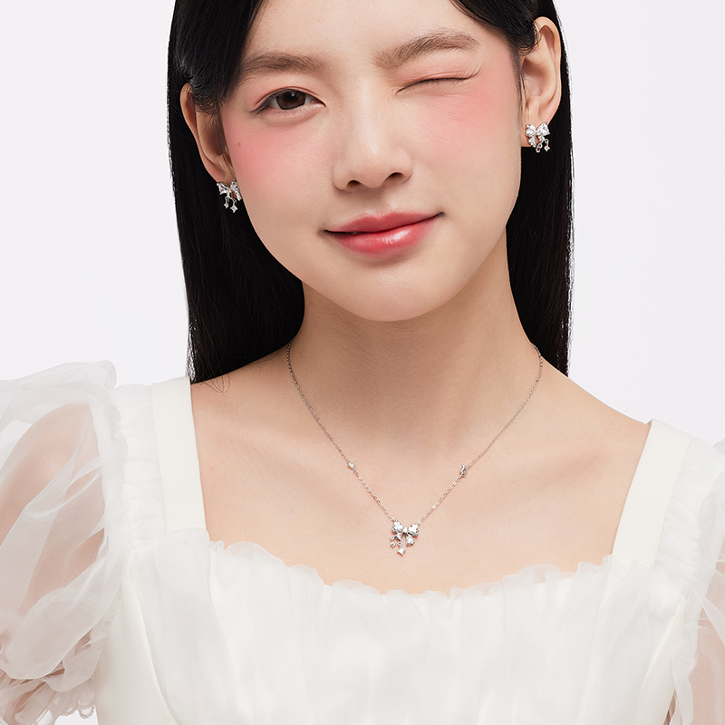 心動甜夢蝴蝶項錬   