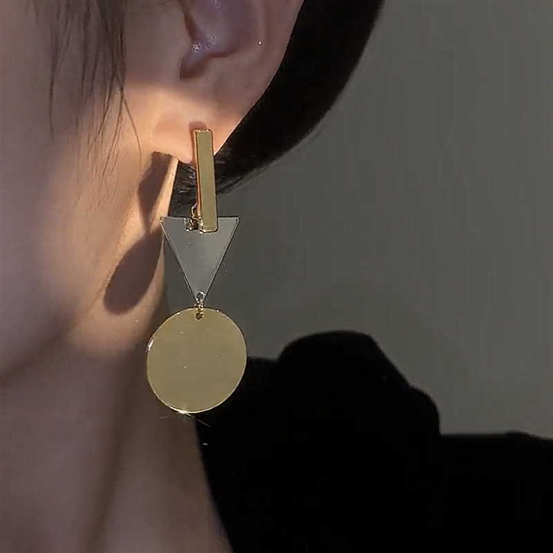 不規則輕奢流蘇耳環