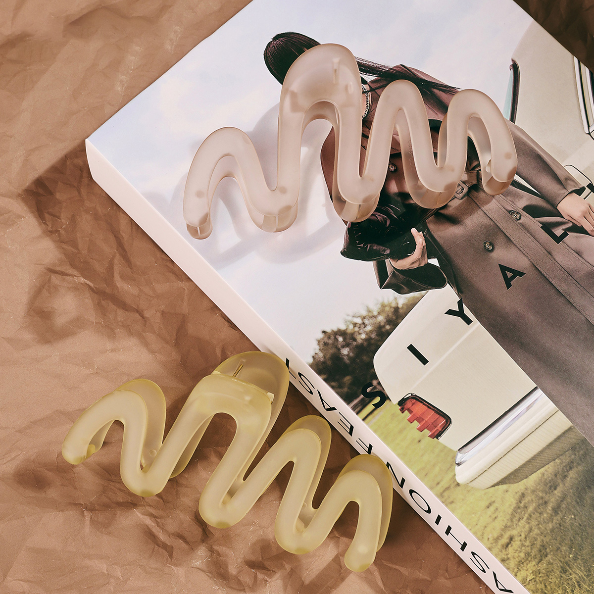 新款高級感髮量多大號抓夾