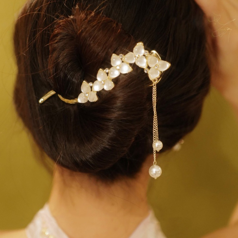 蝴蝶結頭飾高級感髮卡髮飾