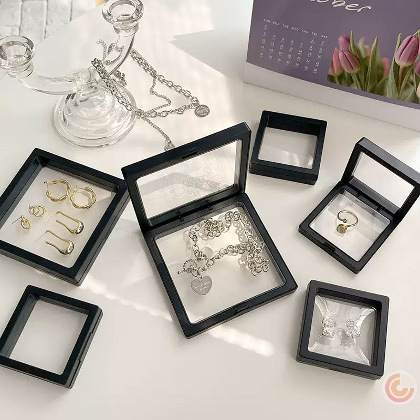 FANYIACC & 懸浮盒 簡約飾品禮盒 收納盒