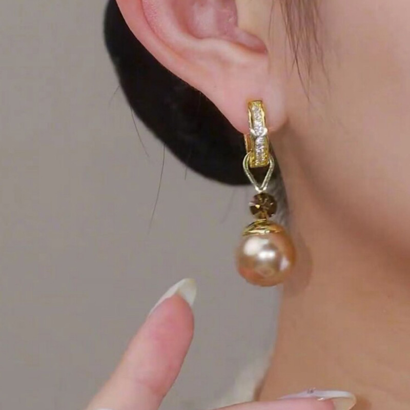 法式復港風珍珠耳環