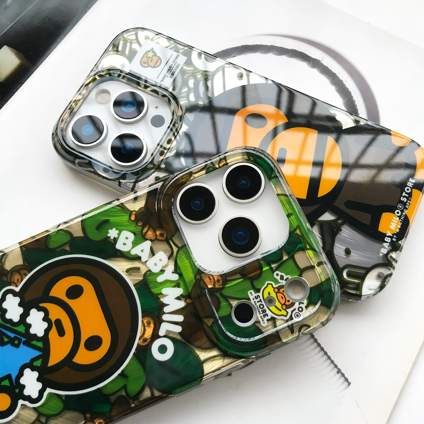 個性猿人頭MILO猴iphone保護殼