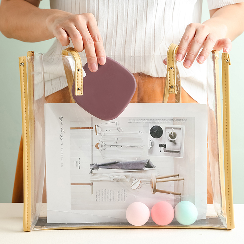 北歐風 分隔收納珠寶盒 自帶鏡子