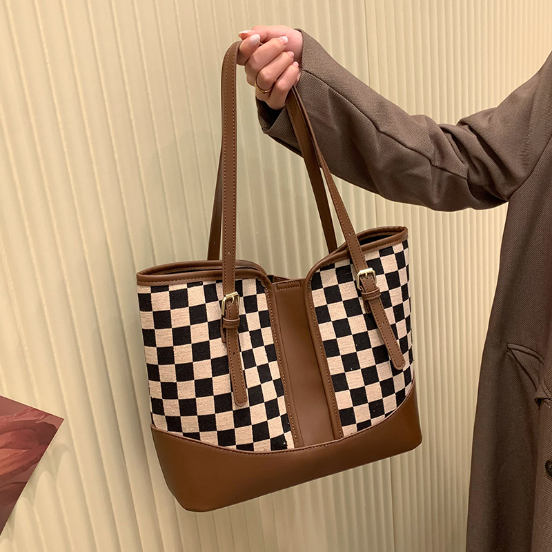 時尚單肩通勤托特包