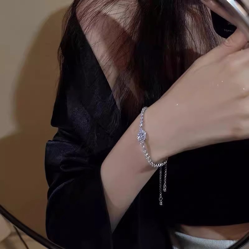 滿天星莫桑鑽純銀手錬