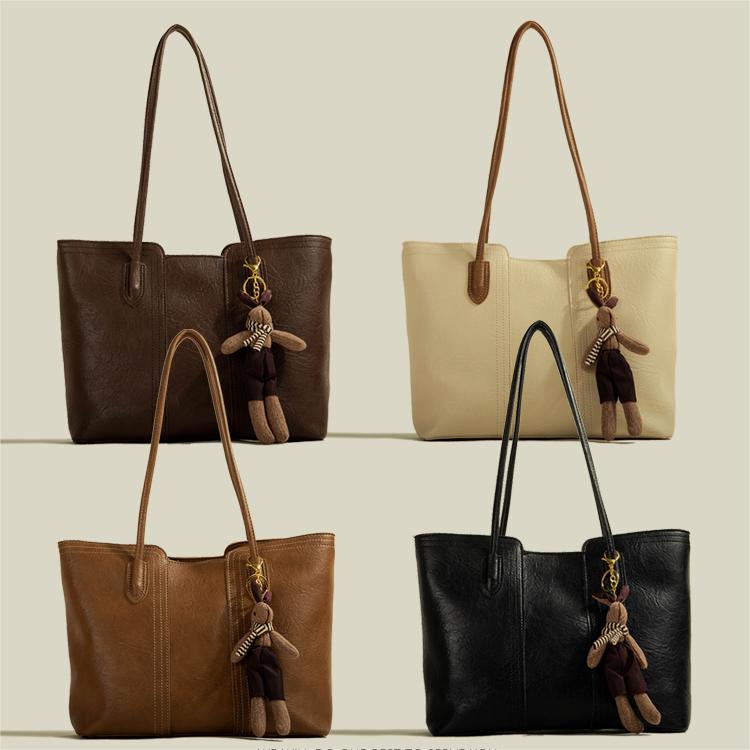 軟皮百搭通勤托特包