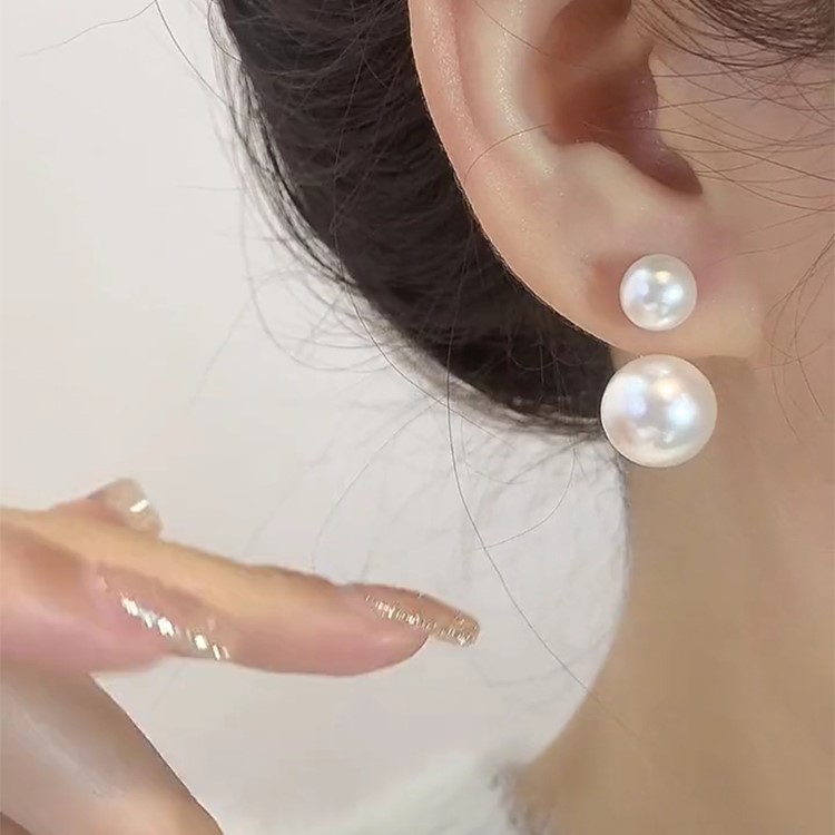 氣質兩戴款珍珠耳環