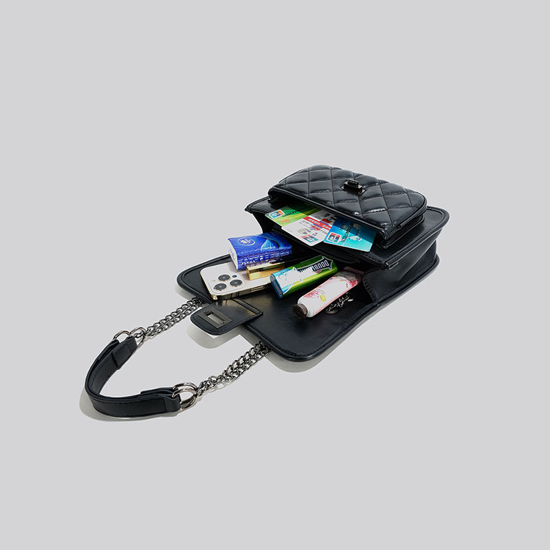 斜肩錬條包 百搭包包