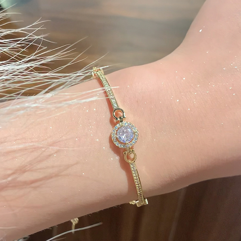 閃耀滿天星一克拉鑽石半鐲手錬