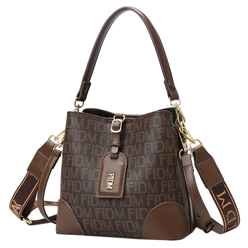 新款時尚韓版水桶包斜肩包