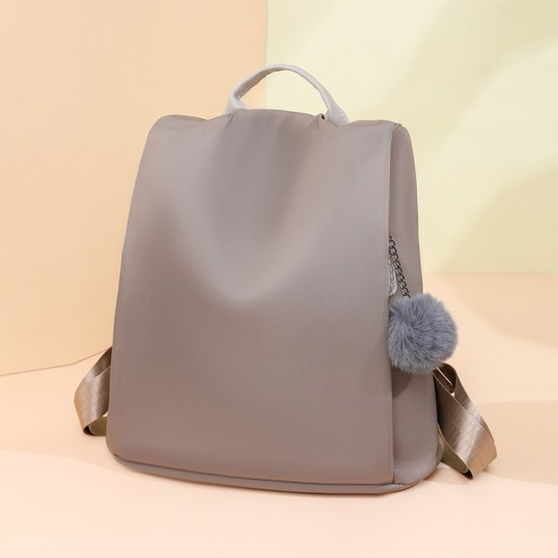 【沫緹甄選】輕鬆旅行女士簡約雙肩背包通勤