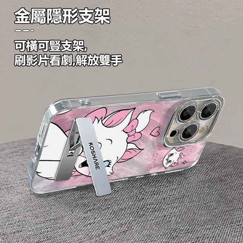 萌趣耳朵瑪麗貓手機保護殼