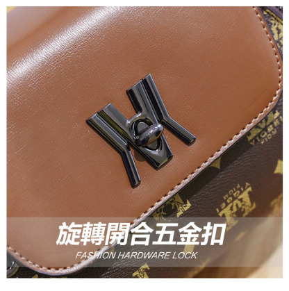 【沫緹甄選】便捷小巧皮革大容量時尚美女手提包