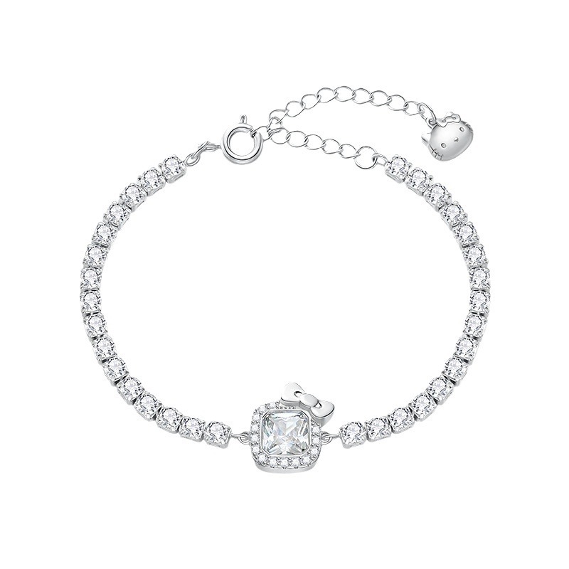 凱蒂貓小方糖鋯石手錬