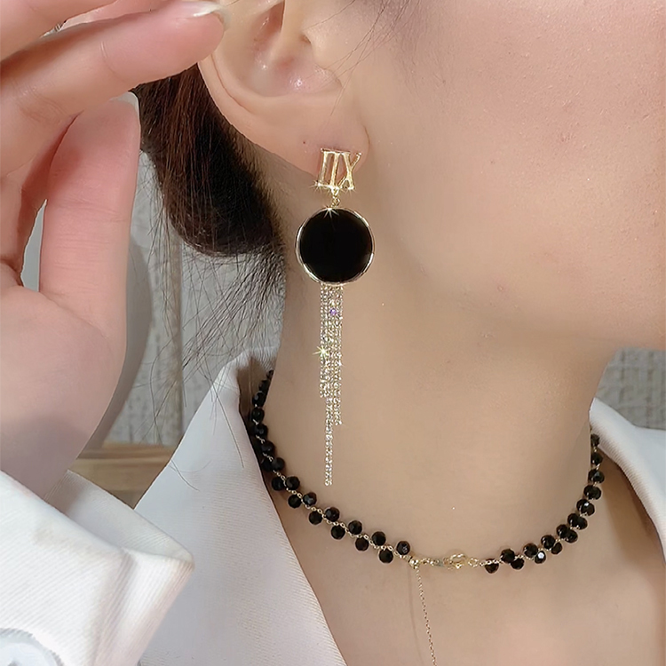 AB款五角星耳環不對稱設計