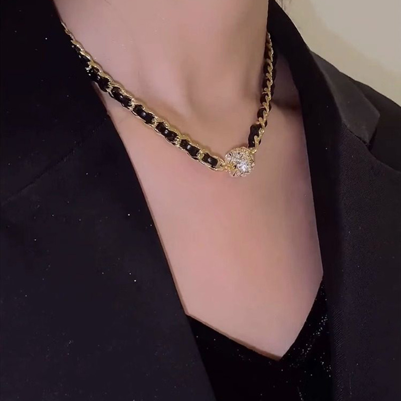 經典黑復古磁吸項鍊