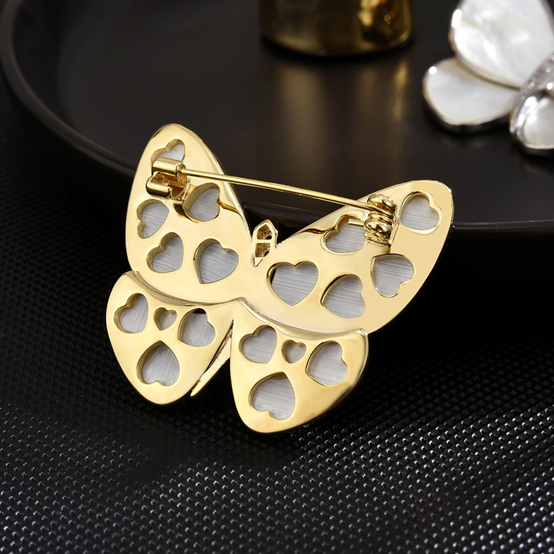 破繭成蝶高級胸針
