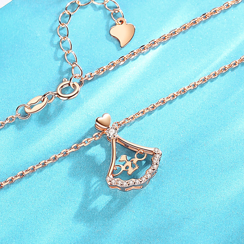 訂製款｜閃耀裙子客製化S999項錬 為愛定製