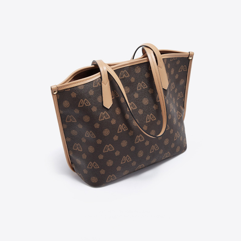 復古大容量托特包包