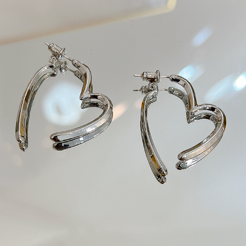 輕奢小眾前後兩戴耳環