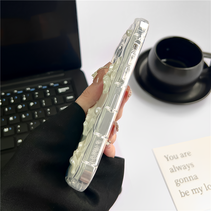 滴膠愛心蝴蝶結iPhone手機殼