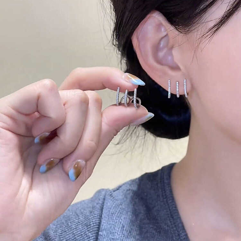 s925貓爪爪氣質耳環