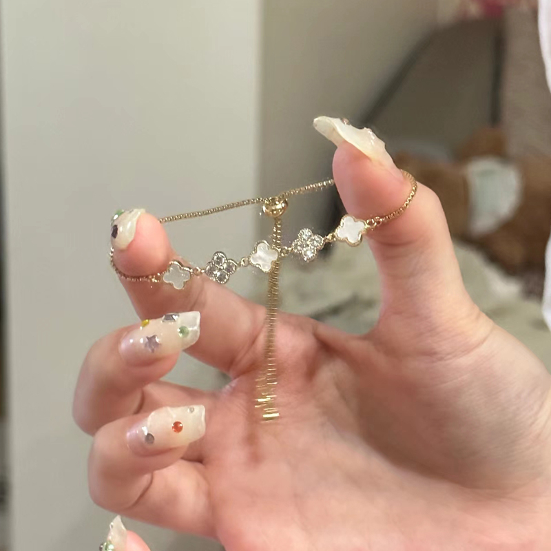 小眾精致幸運四葉草手錬