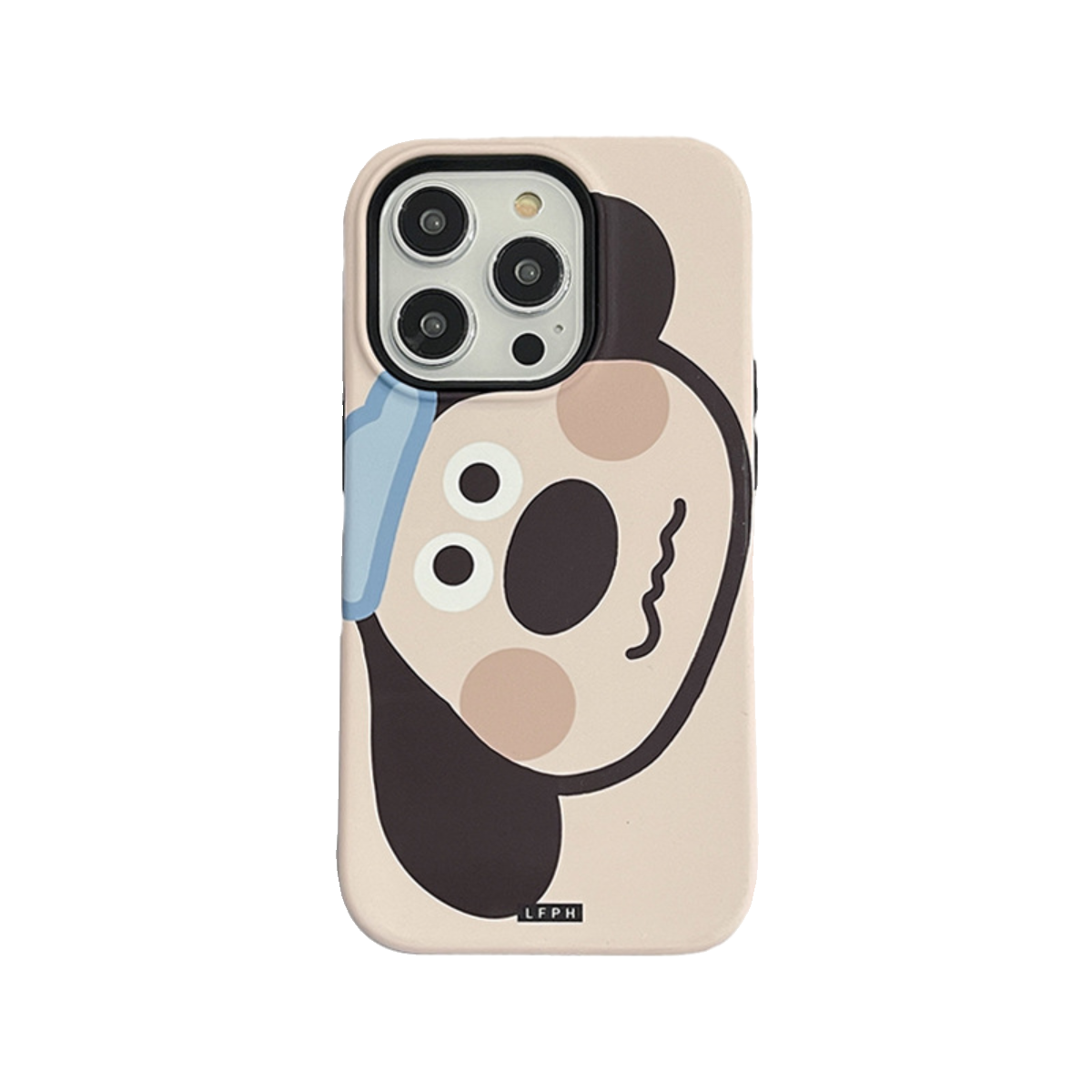 可愛露比 卡比情侶手機殼 菲林iphone軟殼