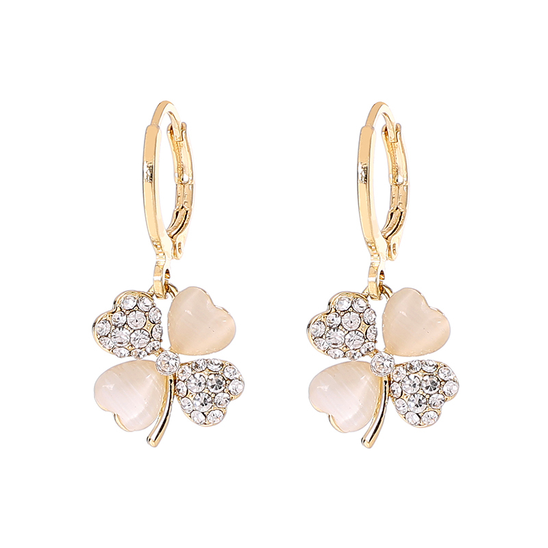 幸運草耳環