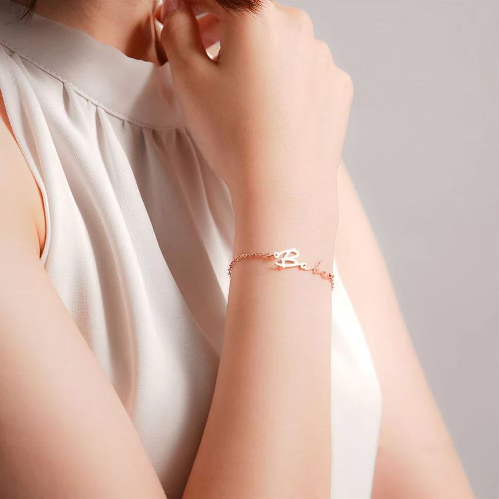 訂製款｜DIY手錬 S925純銀客製化姓名手錬