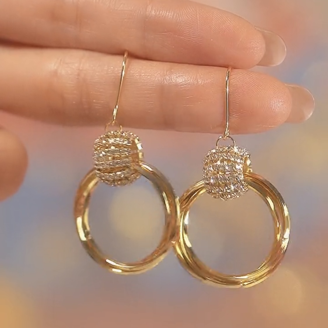 氣質大耳圈 顯瘦耳環