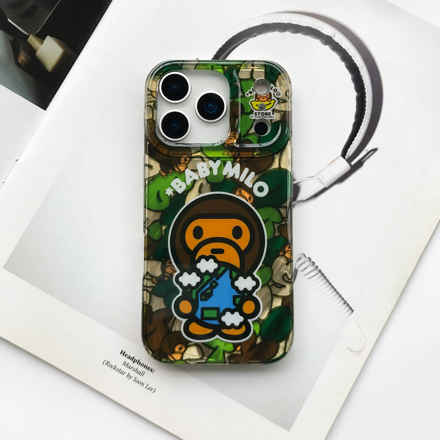 個性猿人頭MILO猴iphone保護殼