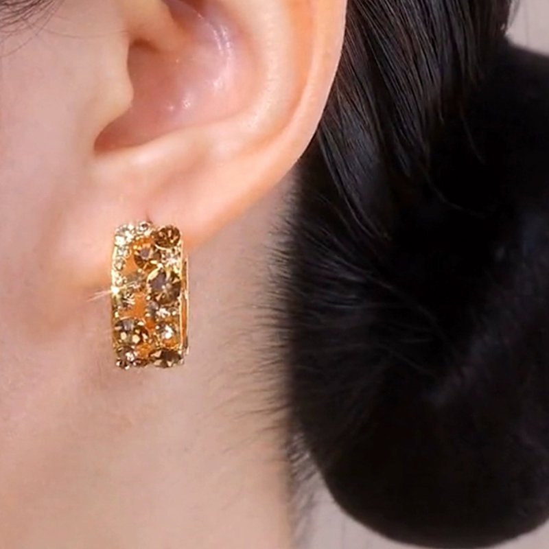 小香風名媛氣質耳環