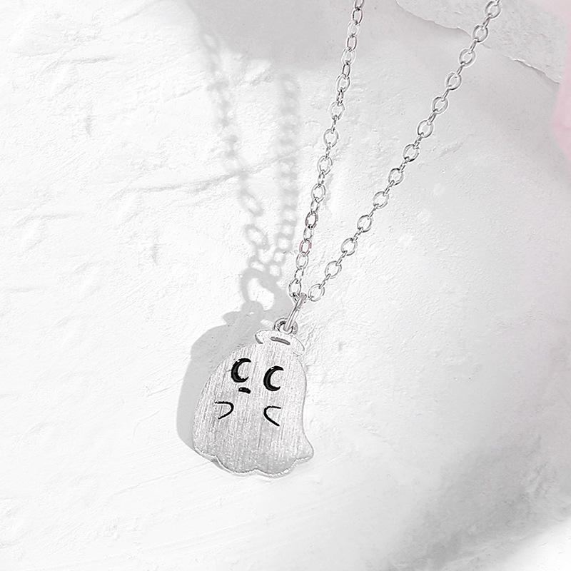 保護小怪獸【S999純銀】幽靈小怪獸 摸摸頭給你足夠的安全感✨