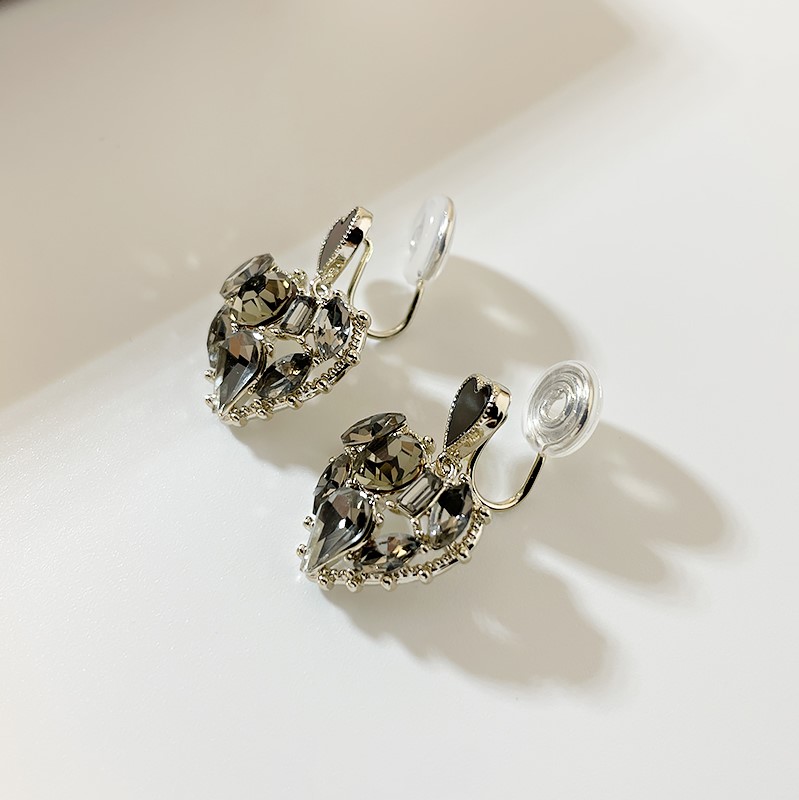 日韓愛心簡約復古耳環