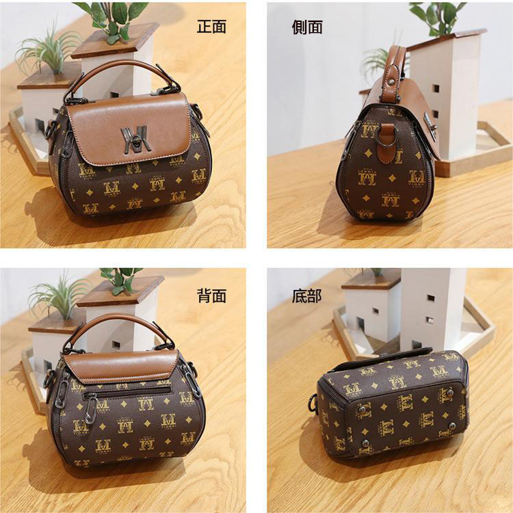 【沫緹甄選】便捷小巧皮革大容量時尚美女手提包