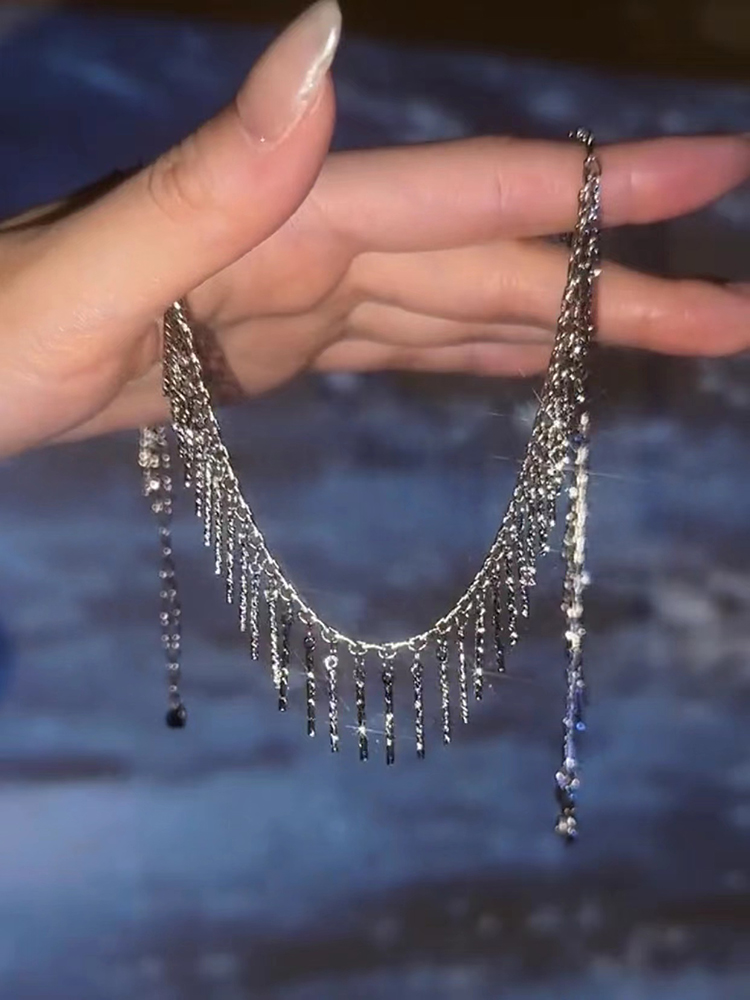 滿天星流蘇項錬
