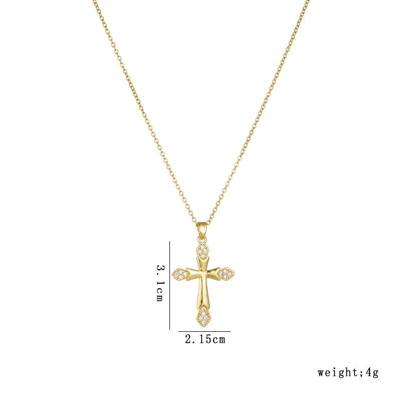 Cross Necklace • 輕奢鋯石項鍊 (男女同款)