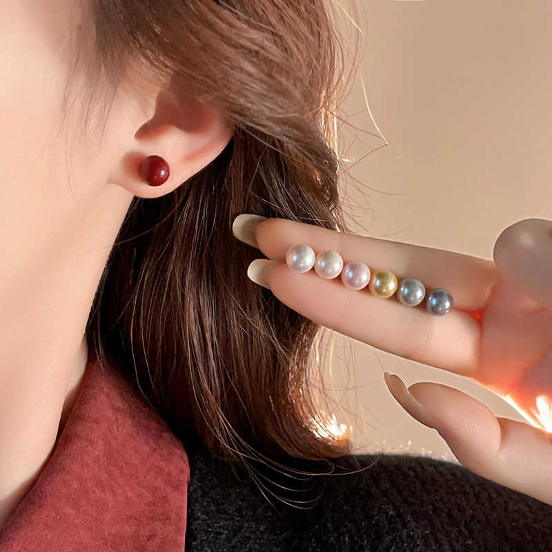 七件套組珍珠禮盒套裝耳環耳釘