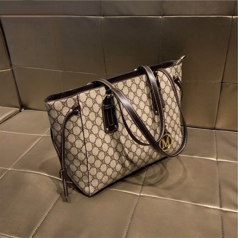 新款時尚大容量通勤托特手提包