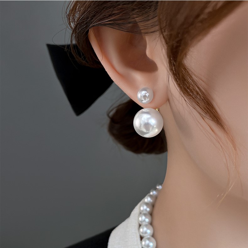 氣質兩戴款珍珠耳環