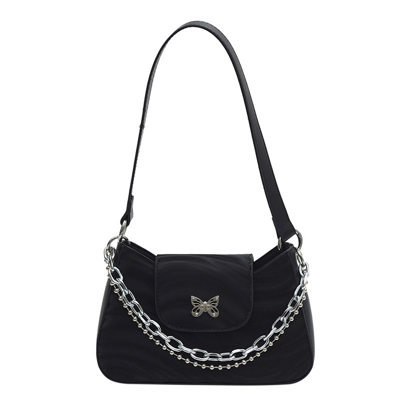 【沫緹甄選】波光法棍腋下包 个性潮流单肩包